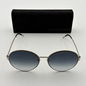 Lindberg Titanium Glasses Denmark Frame Only Round Tinted + Case